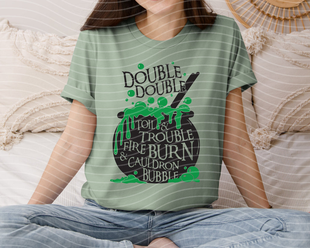 Double Toil & Trouble Graphic Tee product image 3