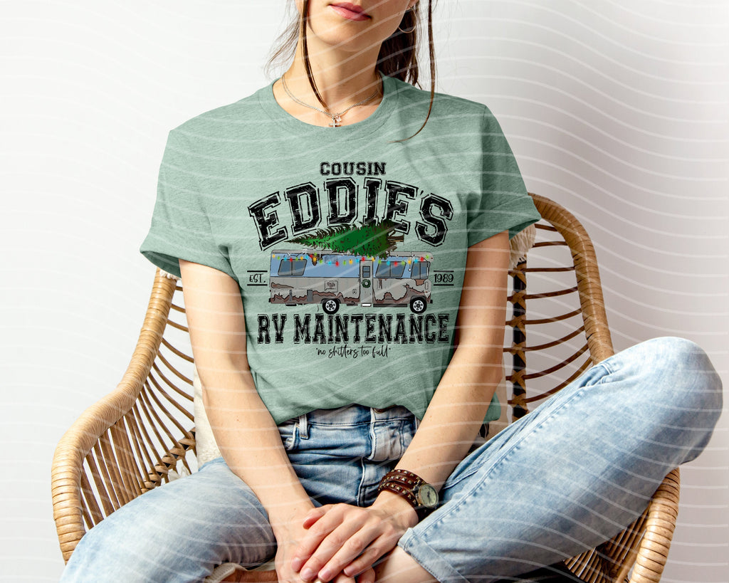 Cousin Eddie's RV Maintenance Graphic Tee product image 1