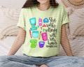 She Works Willingly with Her Hands - Receptionist Graphic product image 1