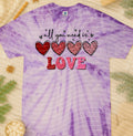 All You Need is Love Graphic Tee product image 1