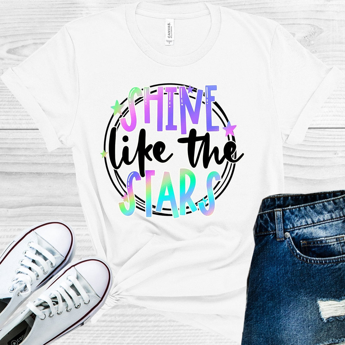 Shine Like the Stars Graphic Tee product image 1