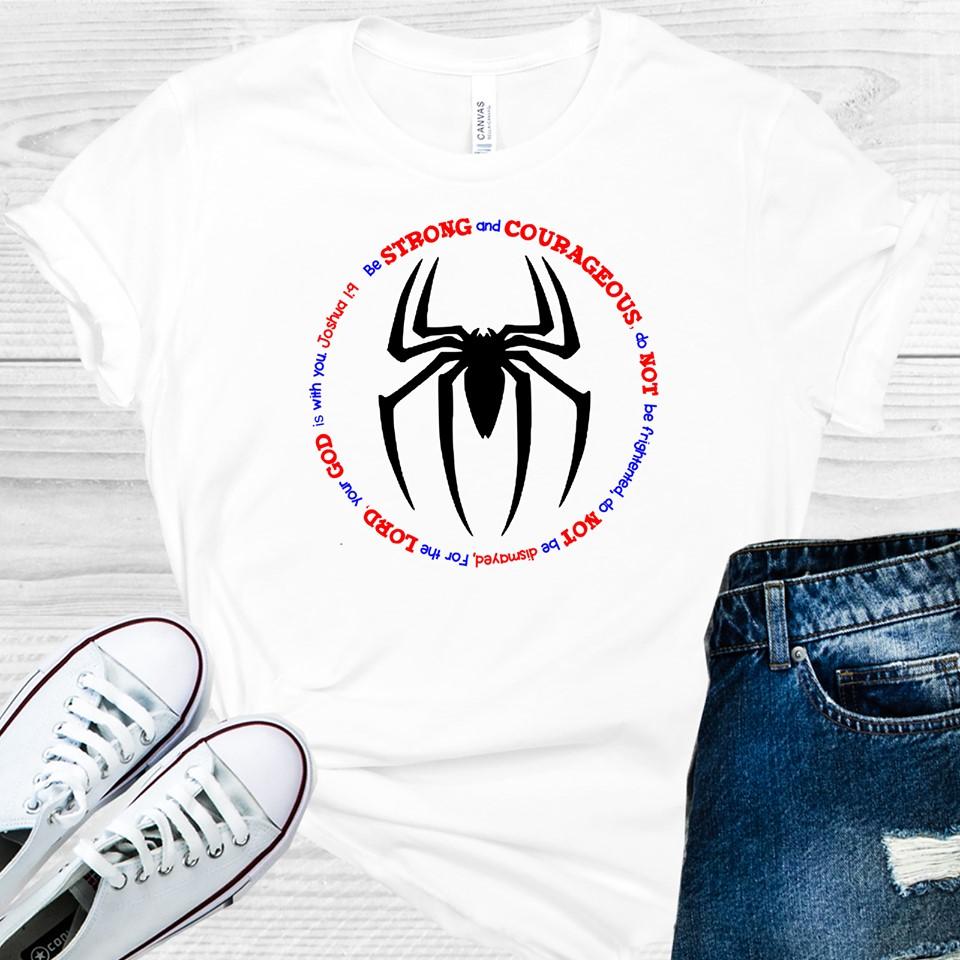 Be Strong and Courageous Graphic Tee product image 1