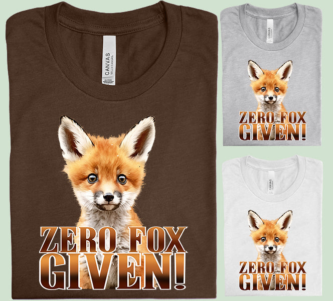 Zero Fox Given Graphic Tee product image 2