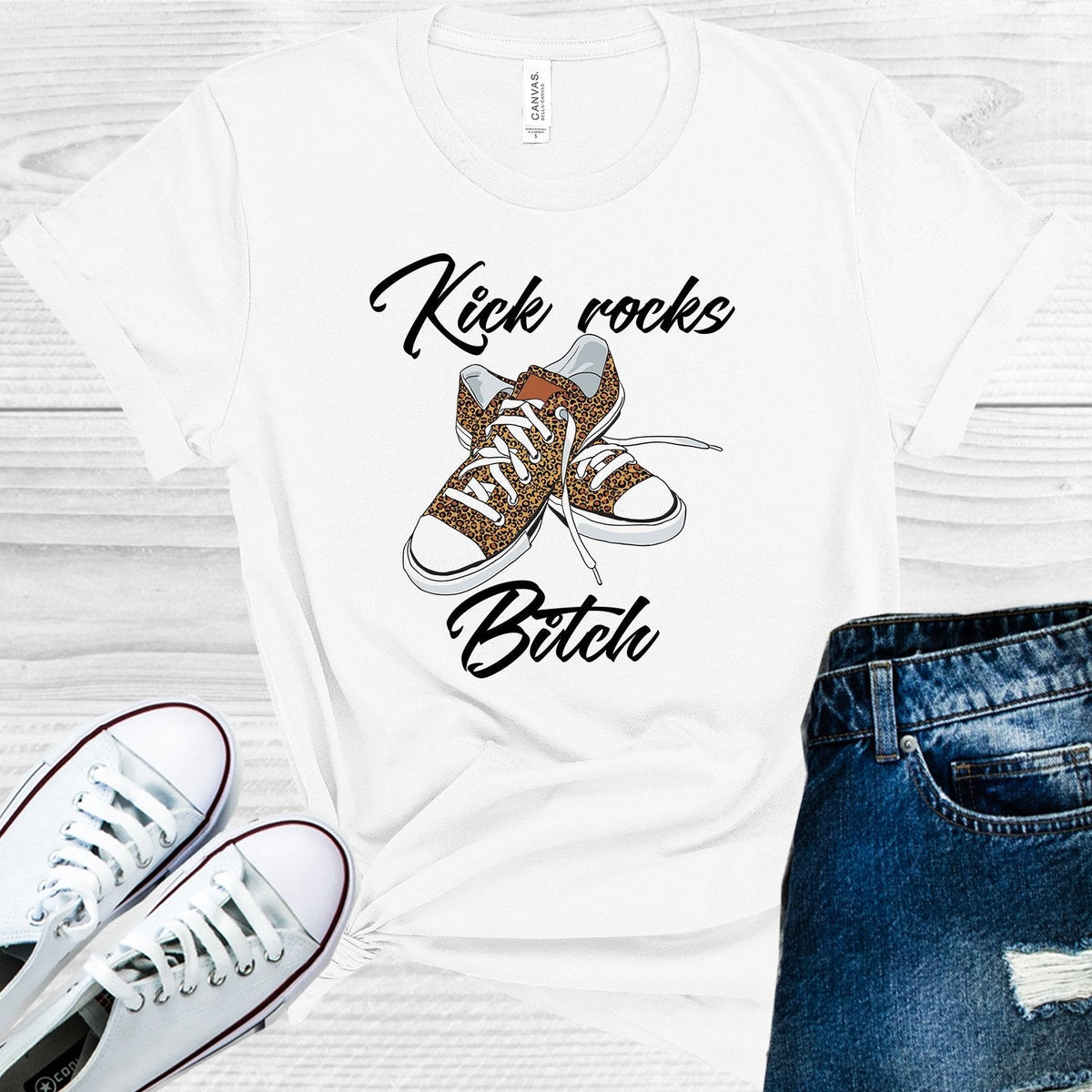 Kick Rocks B**** Graphic Tee product image 1