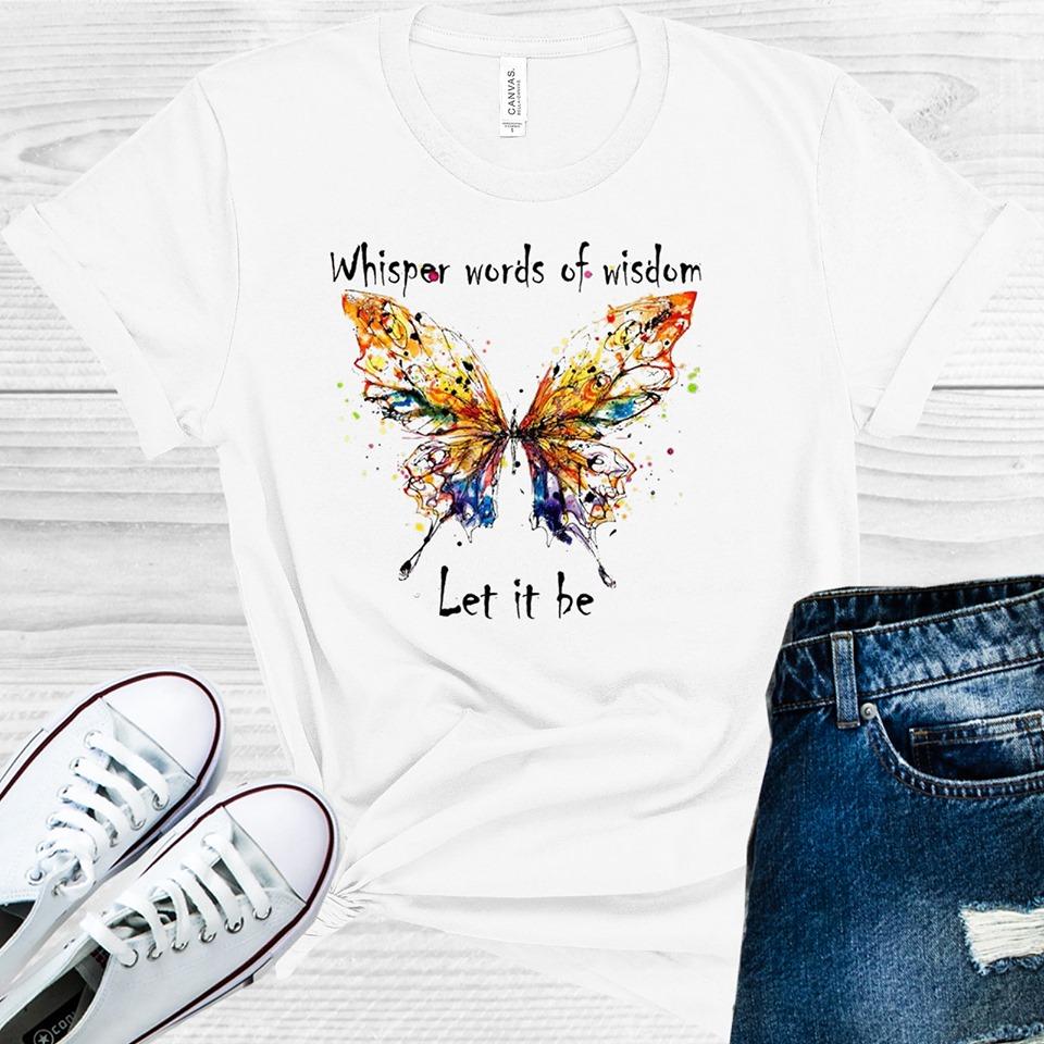 Whisper Words of Wisdom Let it Be Graphic Tee product image 1