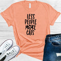 Less People More Cats Graphic Tee product image 1