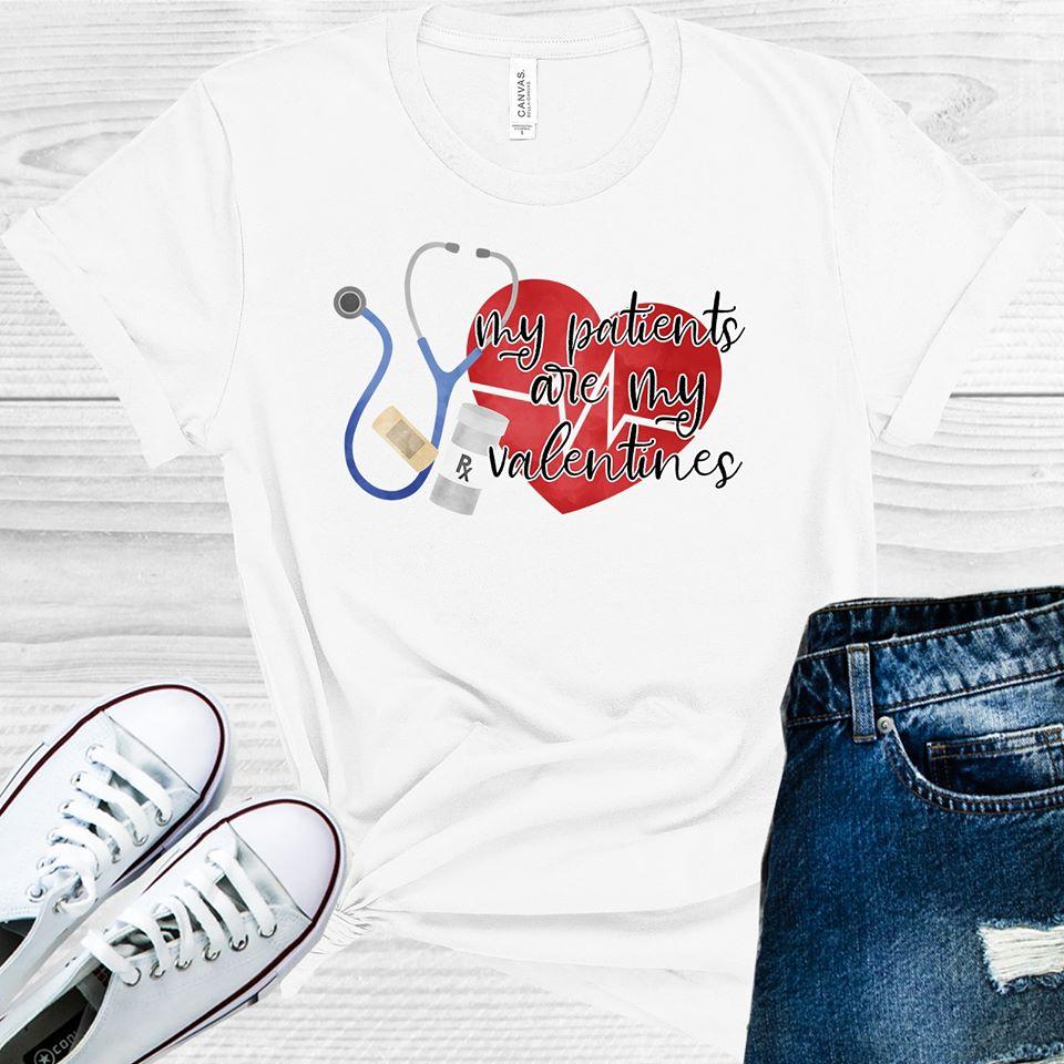 My Patients are My Valentines Graphic Tee product image 1