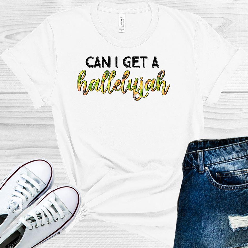 Can I Get a Hallelujah Graphic Tee product image 1