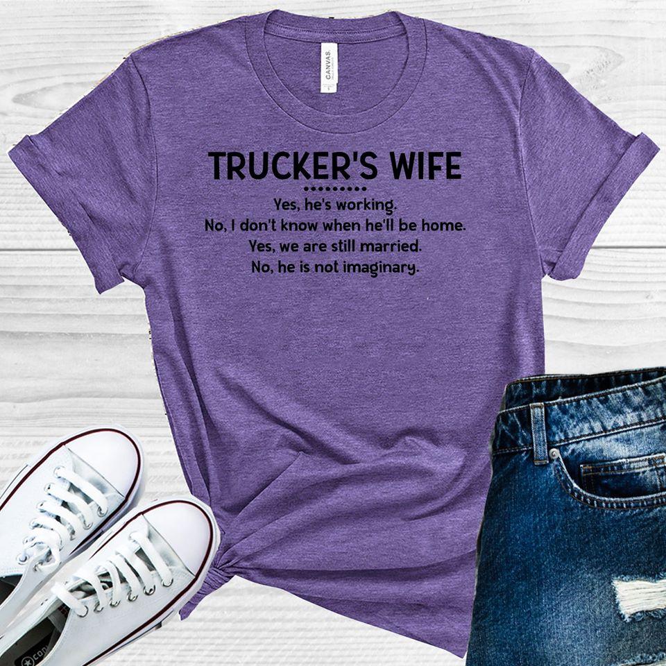 Trucker's Wife Graphic Tee product image 1