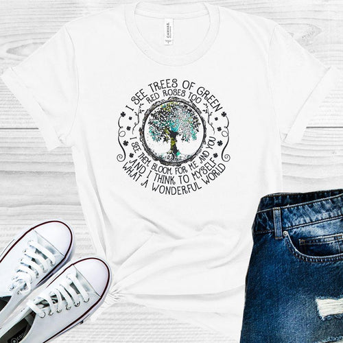 And I Think to Myself What a Wonderful World Graphic Tee product image 1