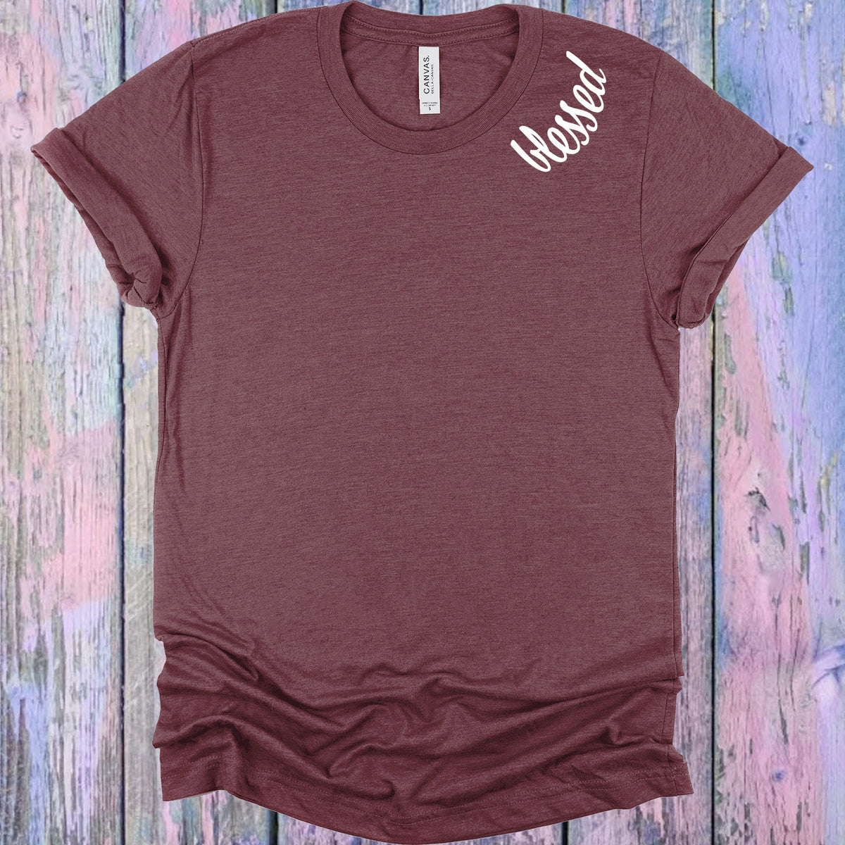 Blessed Collar Graphic Tee product image 1