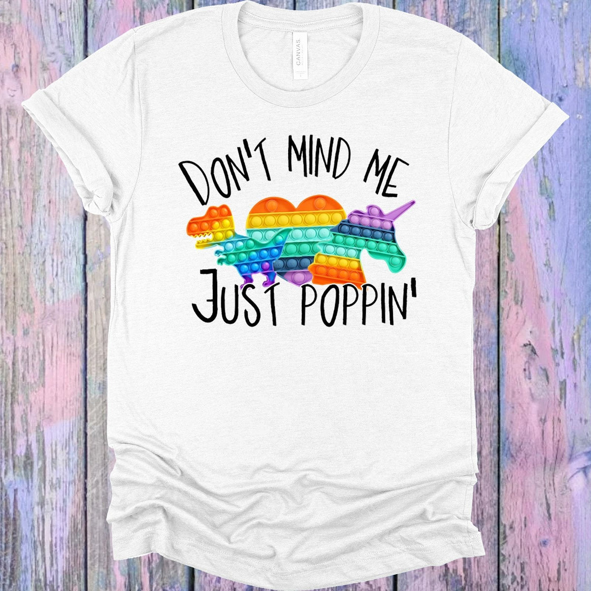 Don't Mind Me Just Poppin Graphic Tee product image 1
