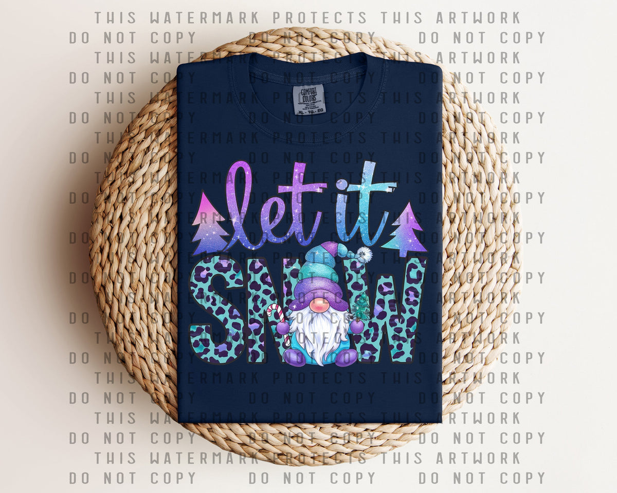 Let It Snow Graphic Tee product image 1