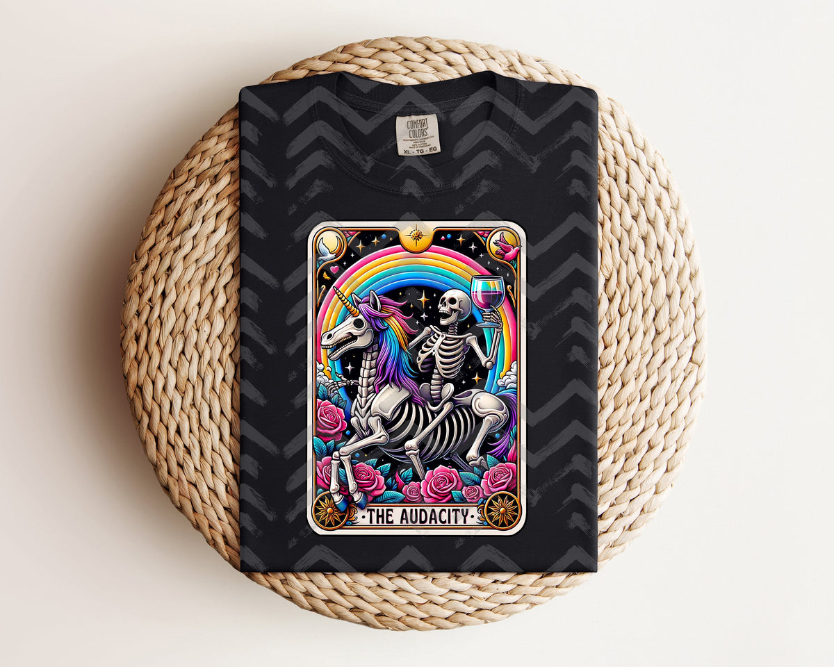 The Audacity Tarot Graphic Tee product image 1