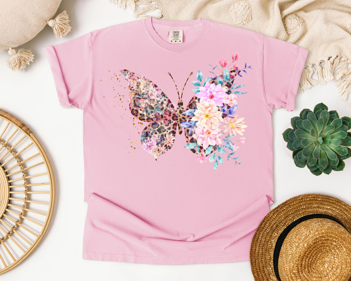 Floral Butterfly Graphic Tee product image 1