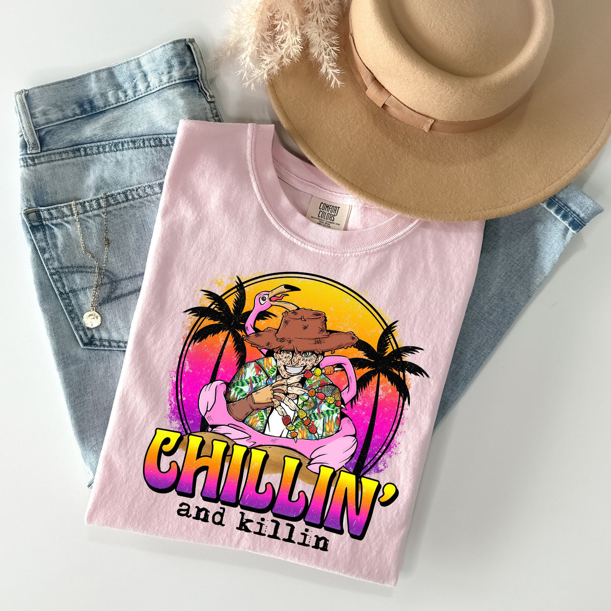 Chillin and Killin Graphic Tee product image 1