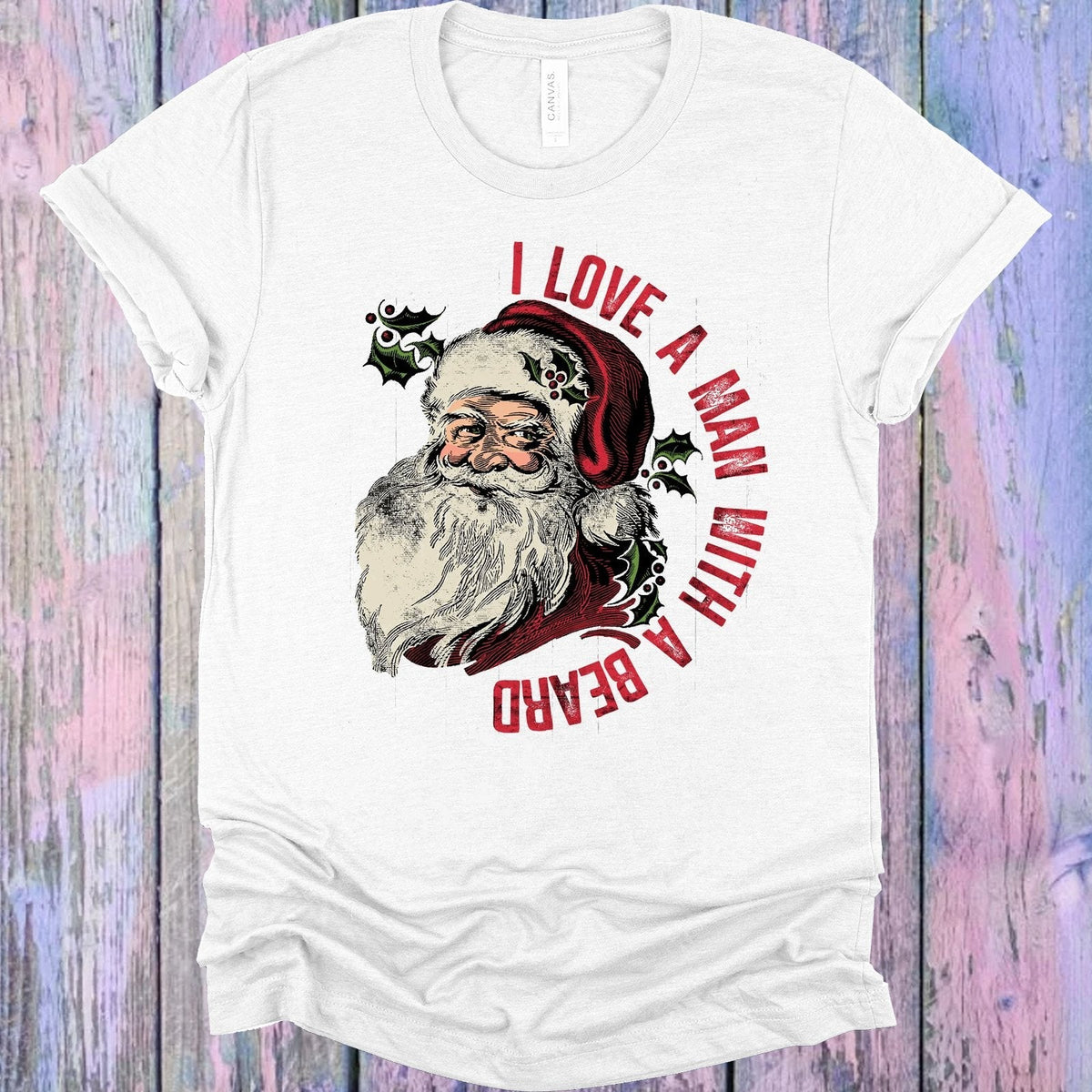 I Love a Man with a Beard Graphic Tee product image 1