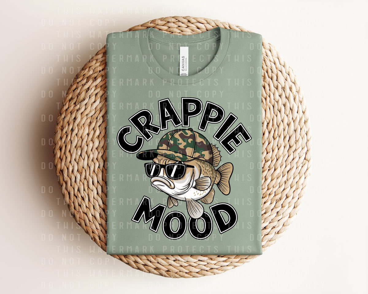 Crappie Mood Graphic Tee product image 1