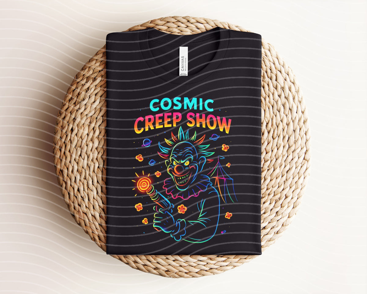 Cosmic Creep Show Neon Graphic Tee product image 1