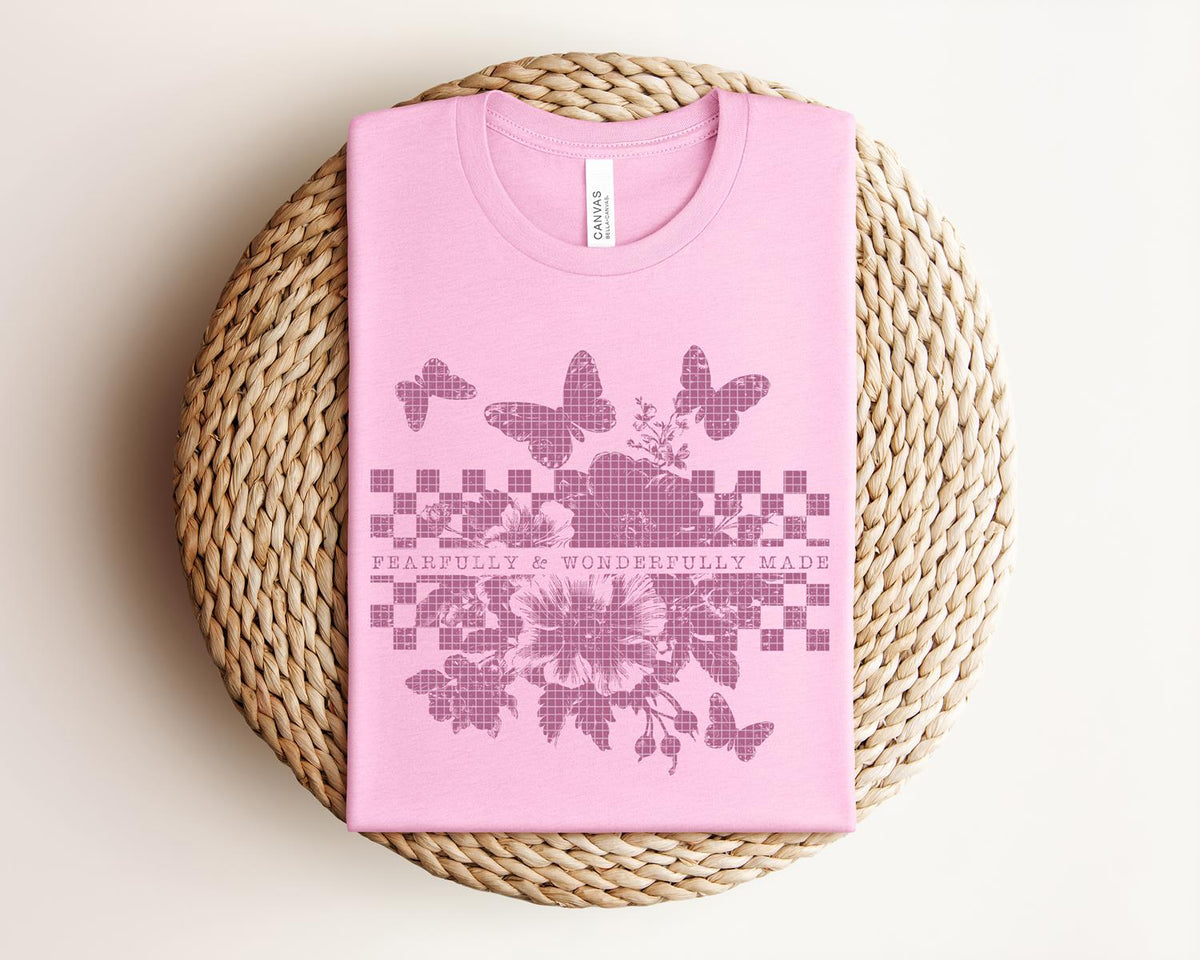 Fearfully and Wonderfully Made Graphic Tee product image 1