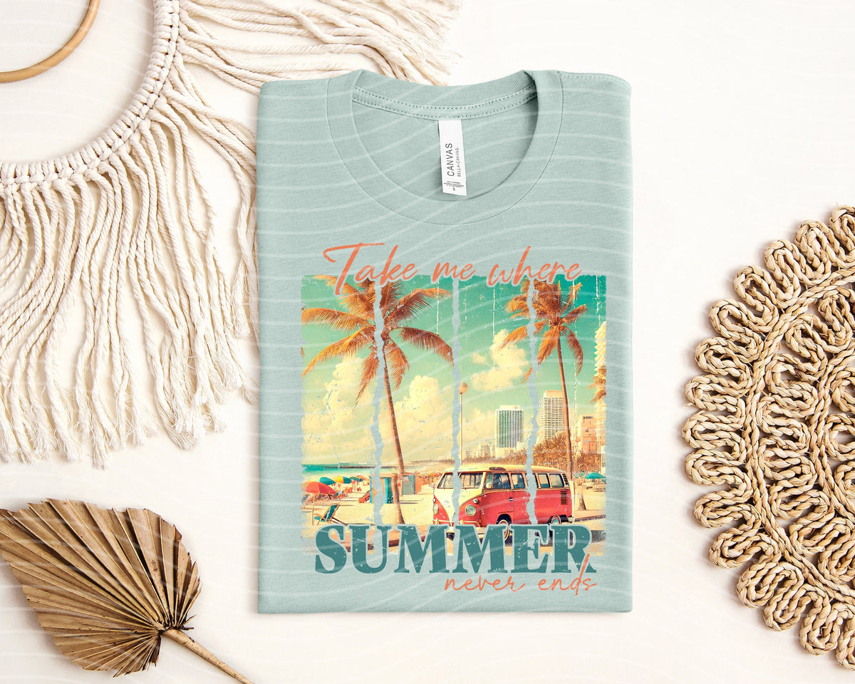 Take Me Where Summer Ends Graphic Tee product image 1