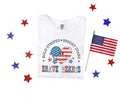 Bold Stripes Bright Stars Brave Hearts Graphic Tee product image 1