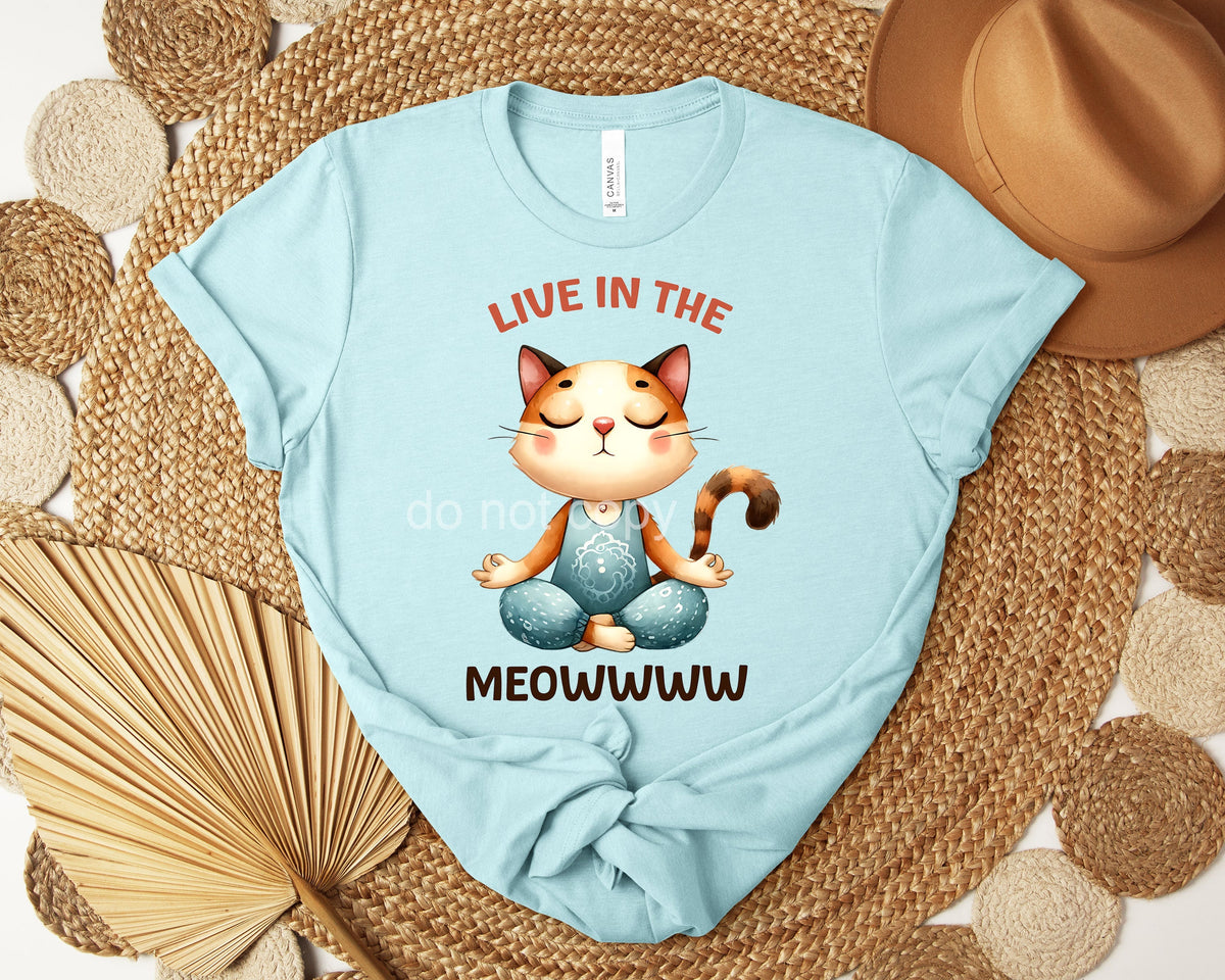 Live in the Meowwww Graphic Tee product image 1