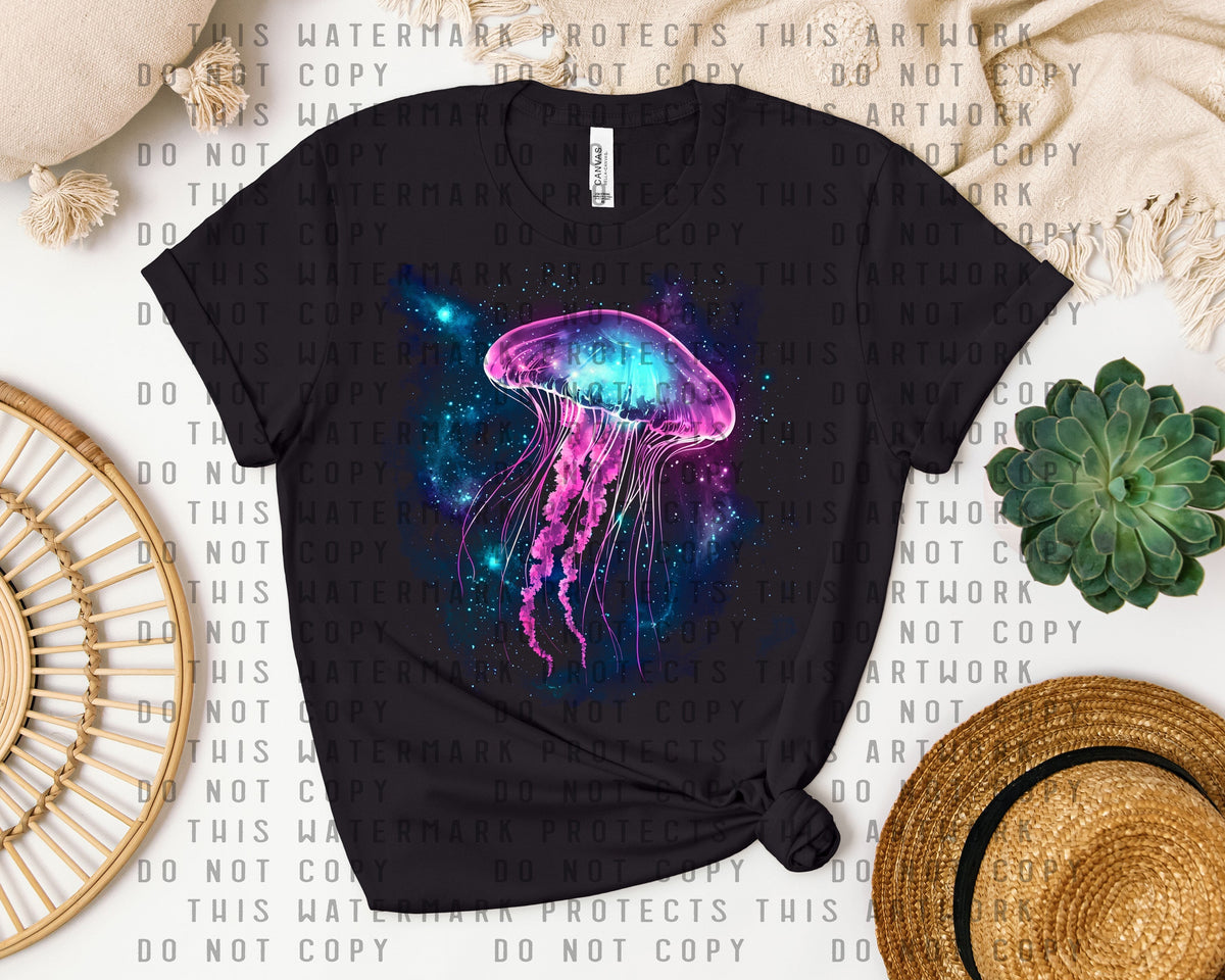 Dark World Jellyfish Graphic Tee product image 1