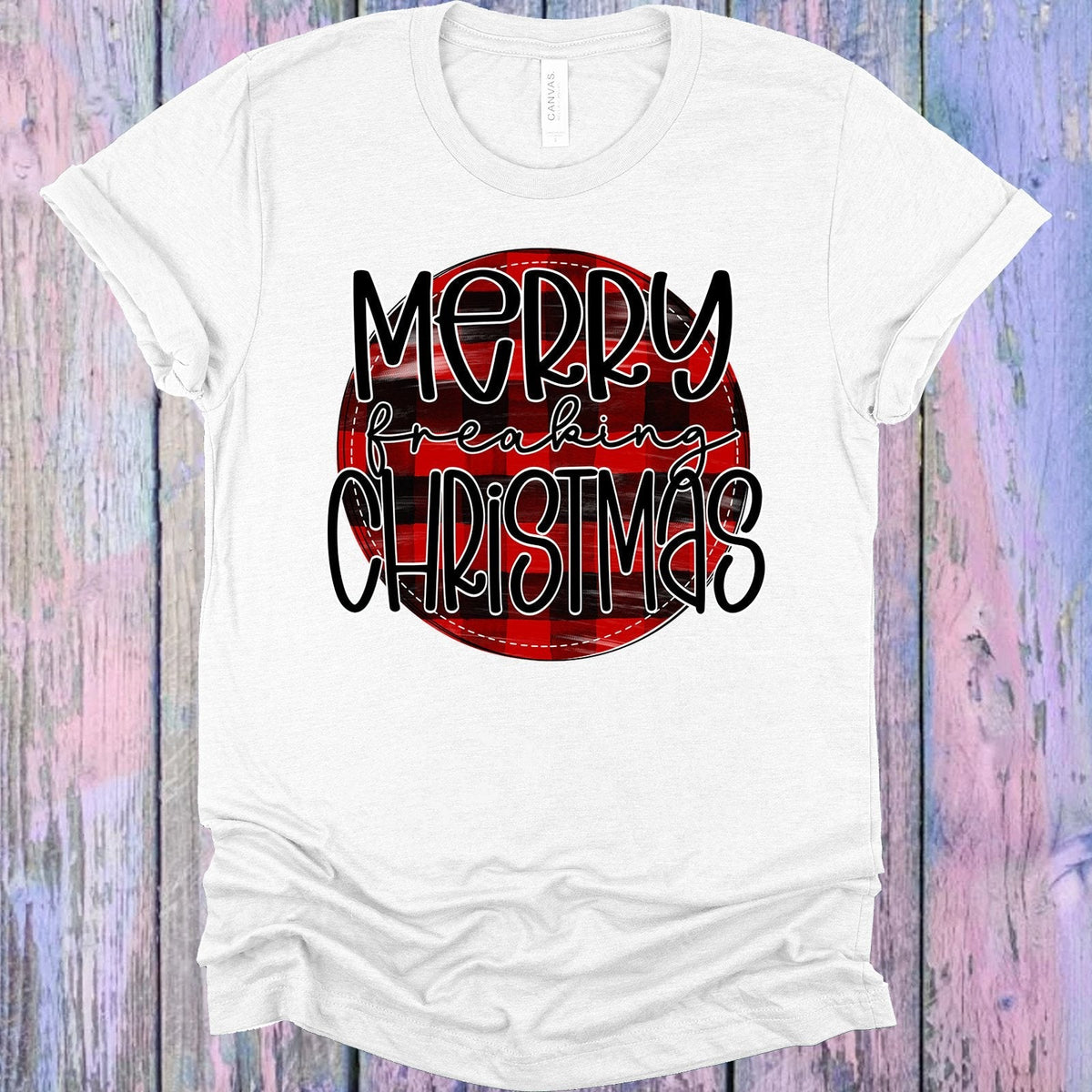 Merry Freaking Christmas Graphic Tee product image 1