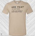 Friends: Moo Point Definition Graphic Tee product image 1