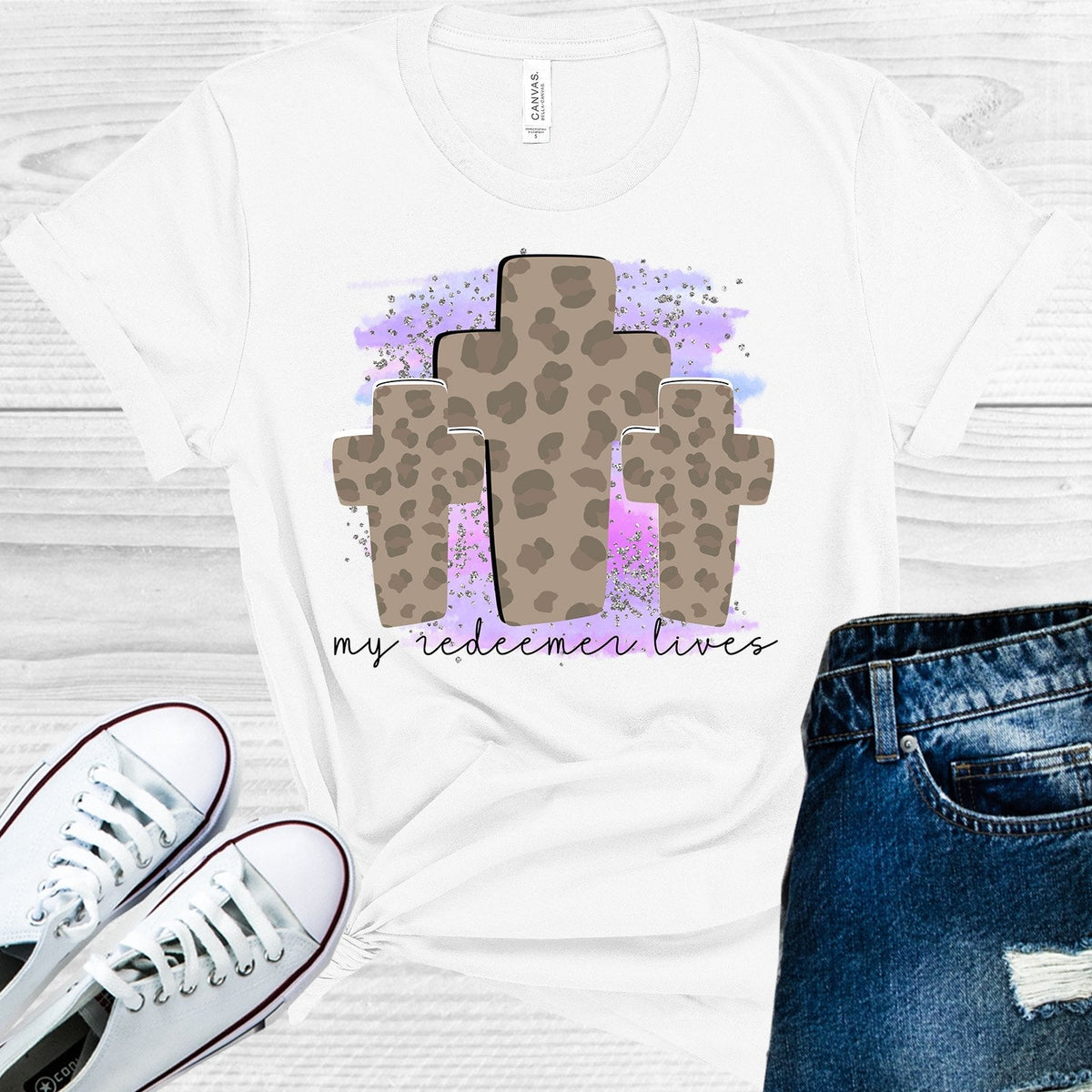 My Redeemer Lives Graphic Tee product image 1