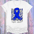 Nobody Fights Alone Blue Ribbon Graphic Tee product image 1