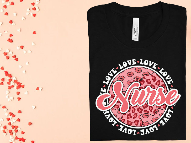 Nurse Love Graphic Tee product image 1