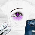 Orchid Ribbon Awareness Eye Graphic Tee product image 1