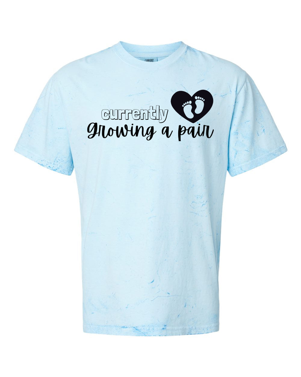 Currently Growing a Pair Graphic Tee product image 1