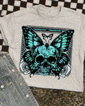 Butterfly Skull Graphic Tee product image 1