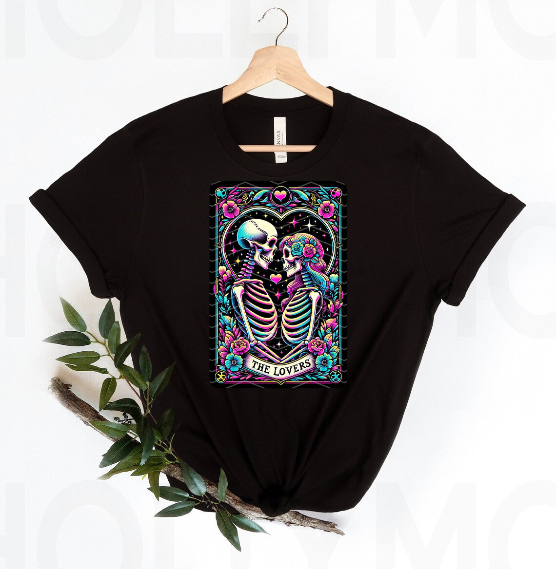 The Lovers Tarot Graphic Tee product image 1