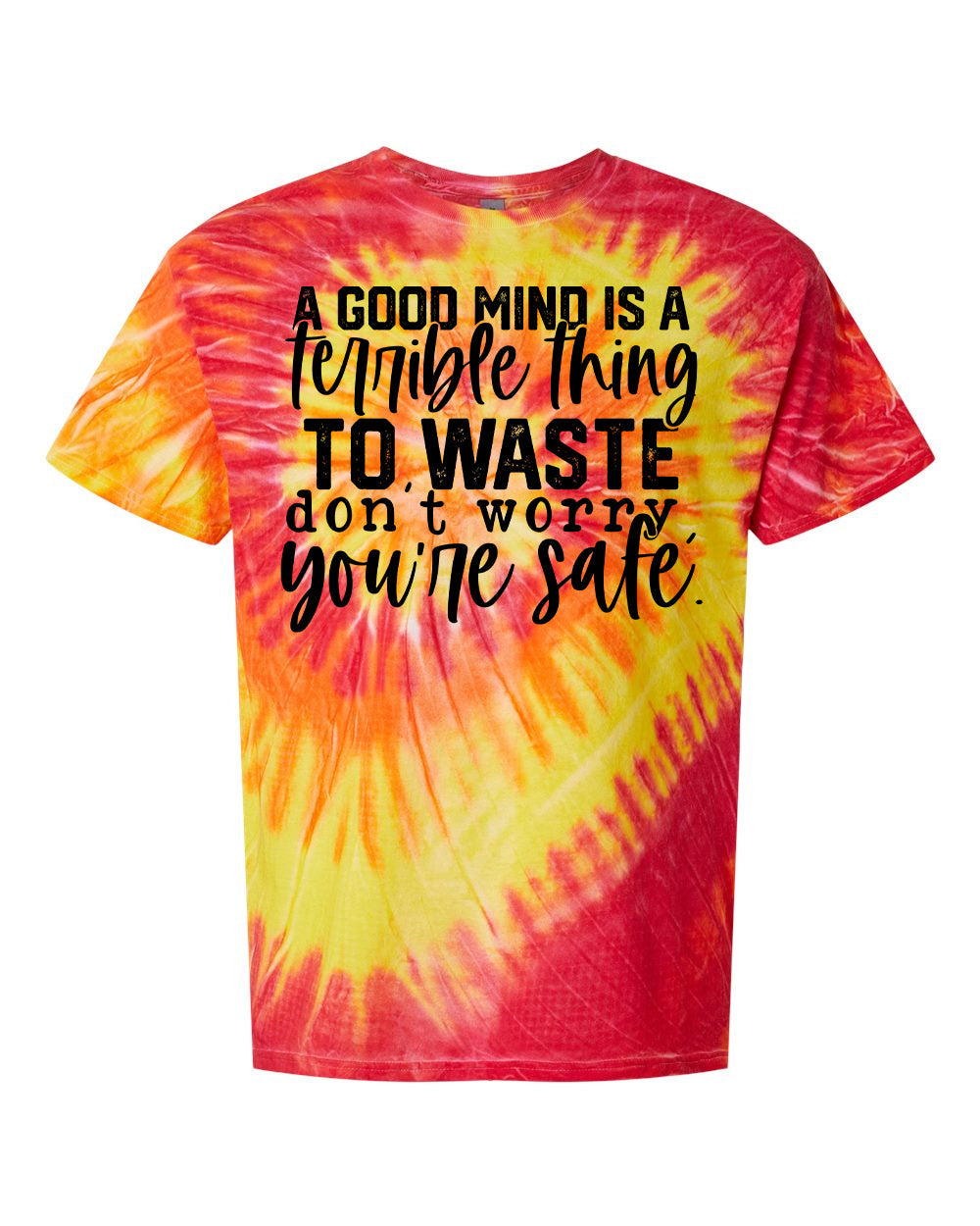 A Good Mind is a Terrible Thing to Waste Graphic Tee product image 1