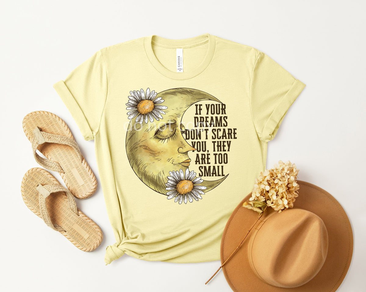 If Your Dreams Don't Scare You Graphic Tee product image 1