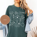 Nurse Doodle Icons Graphic Tee product image 1