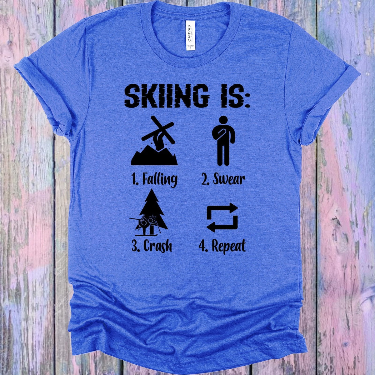 Skiing is Graphic Tee product image 1