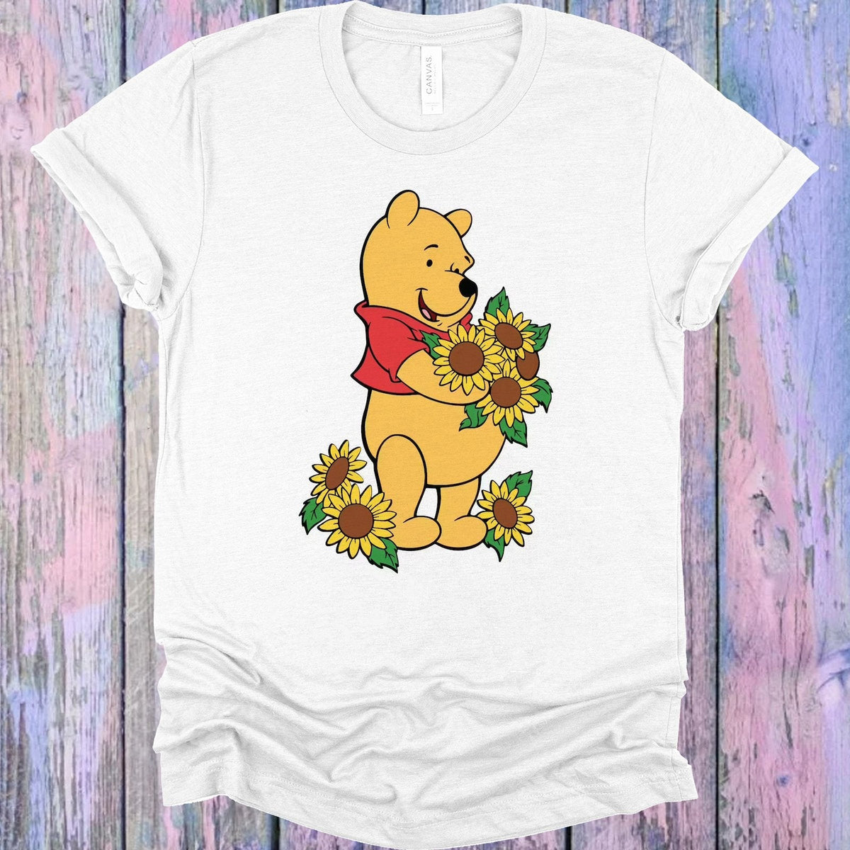 Sunflowers and Winnie Graphic Tee product image 1