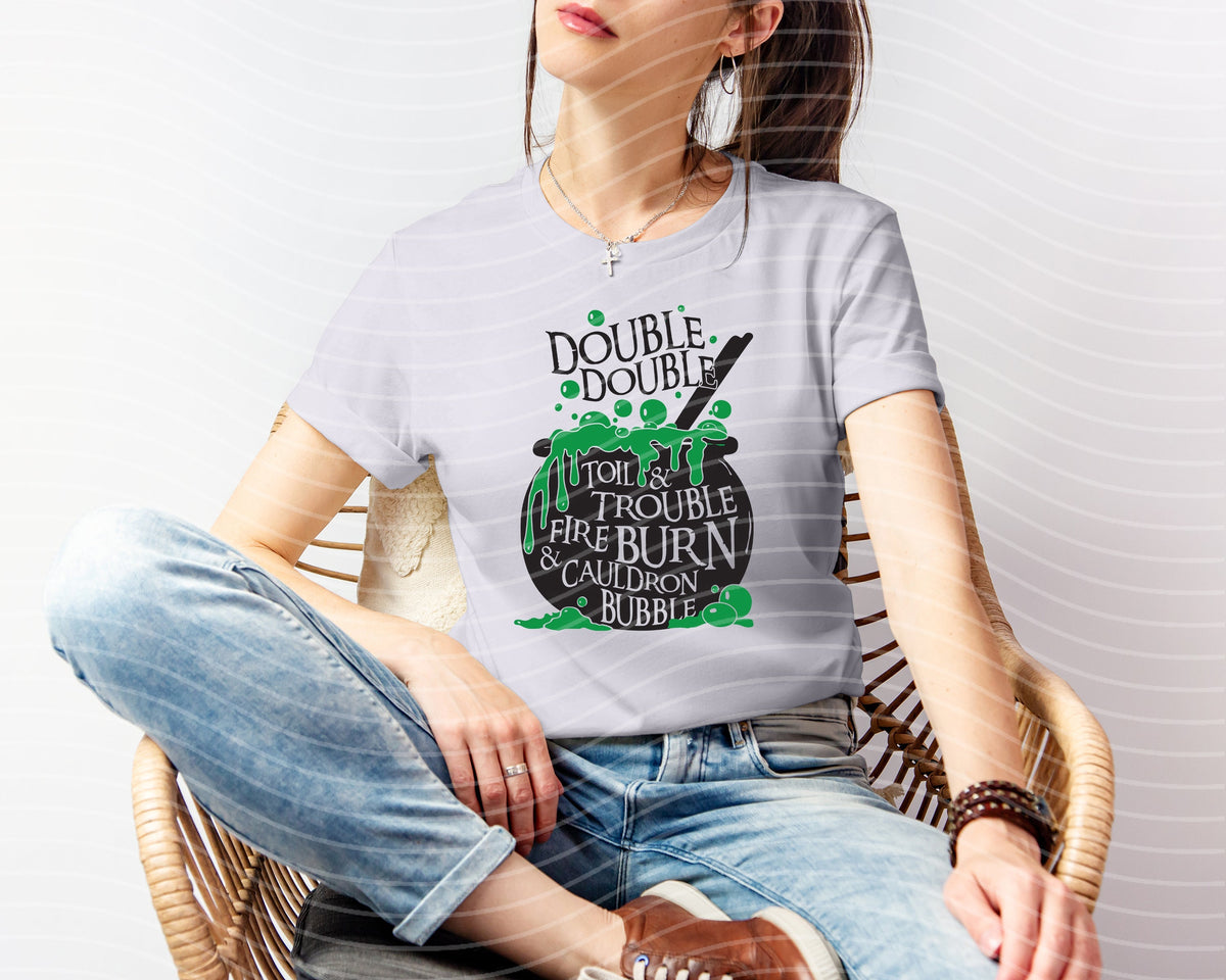 Double Toil & Trouble Graphic Tee product image 1