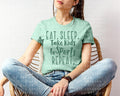 Eat Sleep Take Kids to Sports Repeat Graphic Tee product image 1