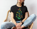 Paws Christmas Tree Graphic Tee product image 1