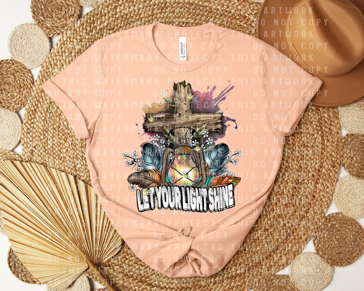 Let Your Light Shine Graphic Tee product image 1