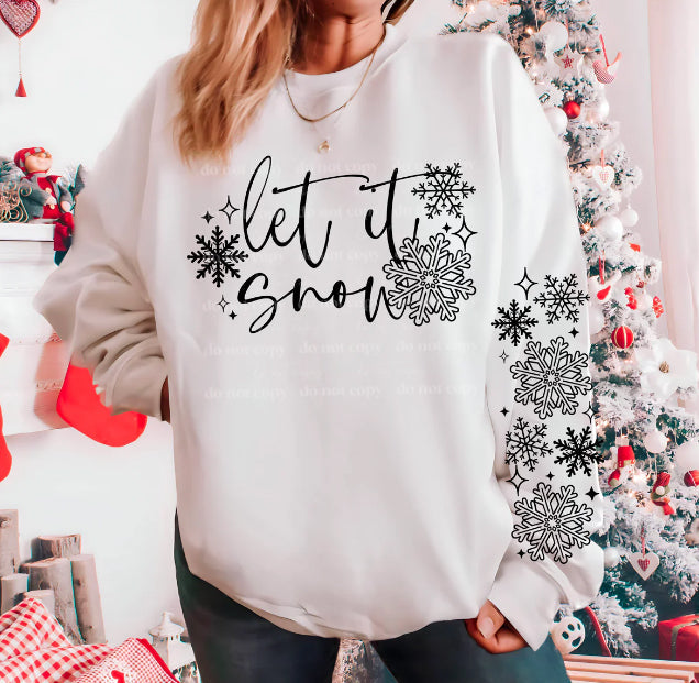 Let it Snow Graphic Tee product image 1
