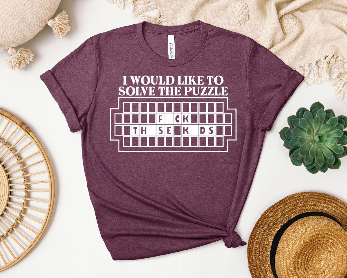 I Would Like to Solve the Puzzle Graphic Tee product image 1