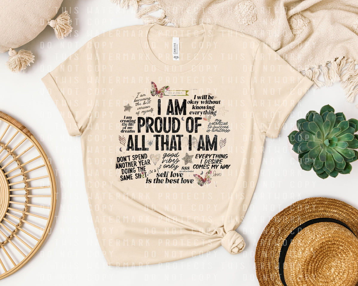 I am Proud of All That I Am Graphic Tee product image 1