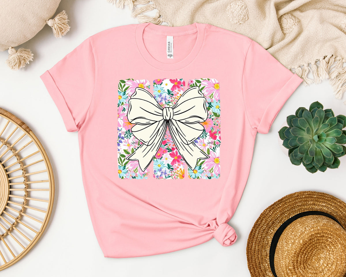 Floral Bow Graphic Tee product image 1